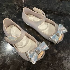 Mini Melissa peep toe jellys
